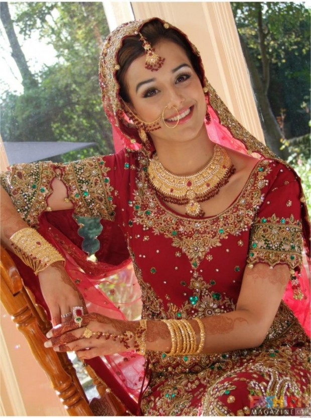 indian bride dress