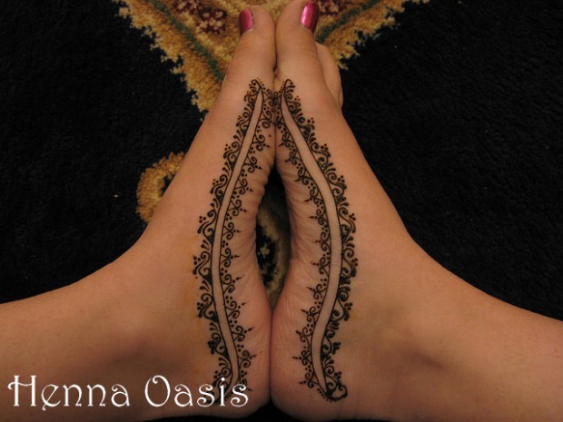 Fashion & Style: Beautiful Indian Mehndi Designs Pictures-Simple