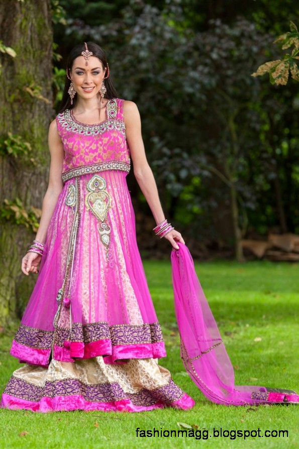 Anarkali-Frocks-in-Double-Shirts-Style-Double-Shirt-Dresses-2012-13-4