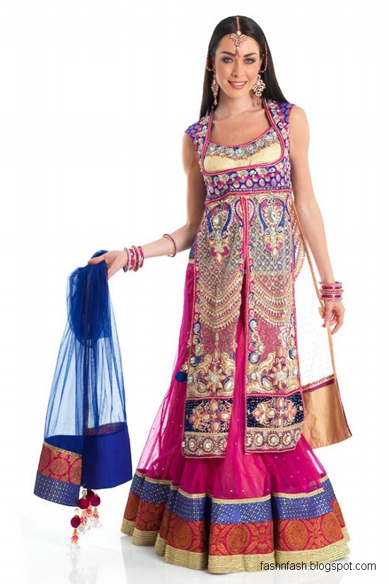 Anarkali-Frocks-in-Double-Shirts-Style-Double-Shirt-Dresses-2012-2013-5