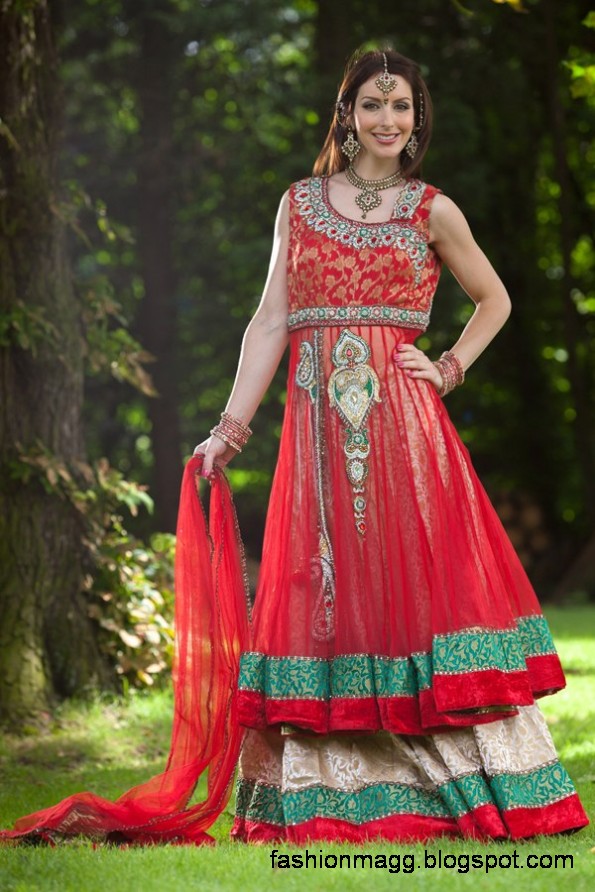 Anarkali-Frocks-in-Double-Shirts-Style-Double-Shirt-Dresses-2012-13-6