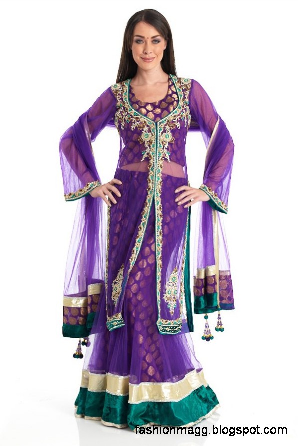Anarkali-Frocks-in-Double-Shirts-Style-Double-Shirt-Dresses-2012-13-7