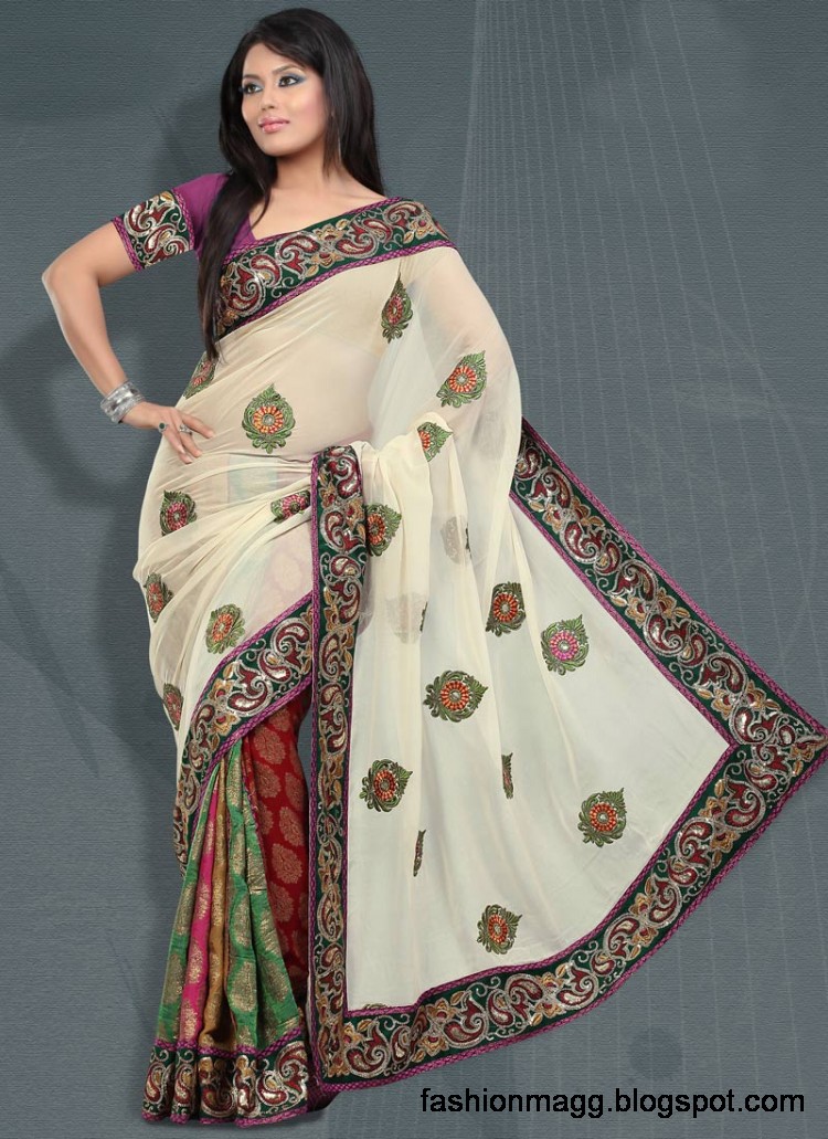 Indian-Pakistani-Saree-Banarasi-Saree-Lehenga-Designs-2012-13-8