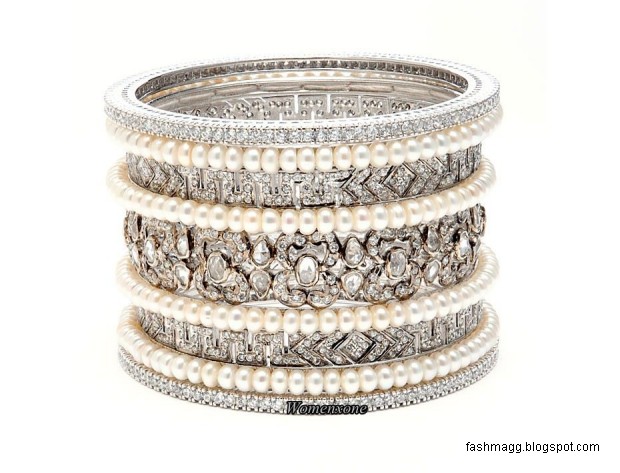diamond-bridal-bangles-design-pics-silver-diamond-bangles-pictures-pakistani-indian-valima-silver-bracelet-bangles-2
