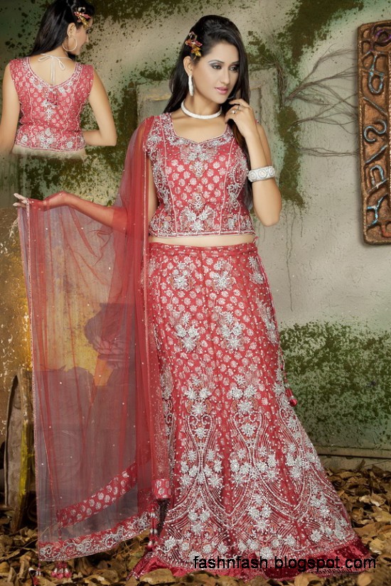 Indian-Pakistani-Beautiful-Bridal-wedding-Dress-Collection-2012-2013-Bridal-Saree-Lehanga-