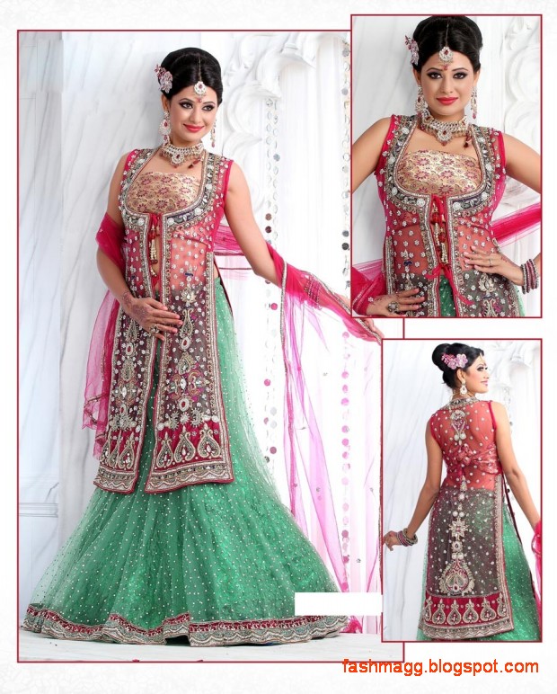 Bridal-Brides-Wedding-Dress-Beautiful-Indian-Bridal-Valima-Lehanga-Choli-Collection-4