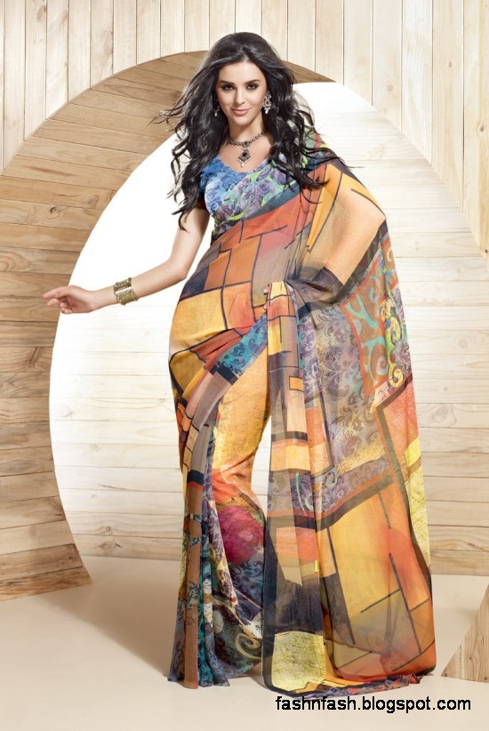 Indian-Printed-Saree-Design-Beautiful-New-Latest-Girls-Womens-Saree-Images-Photos-6