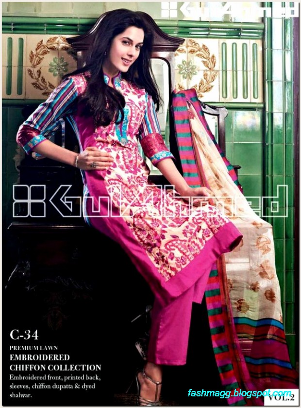 Gul-Ahmed-Lawn-Vol-2-Spring-Summer-New-Fashionabe-Dress-Designs-Collection-2013-15