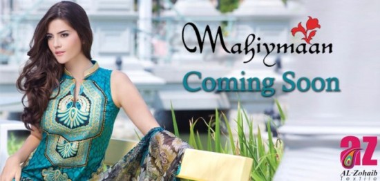 Mahiymaan-Lawn-Collection-2013-By-Al-Zohaib-Textiles-New-Latest-Fashionable-Clothes-4