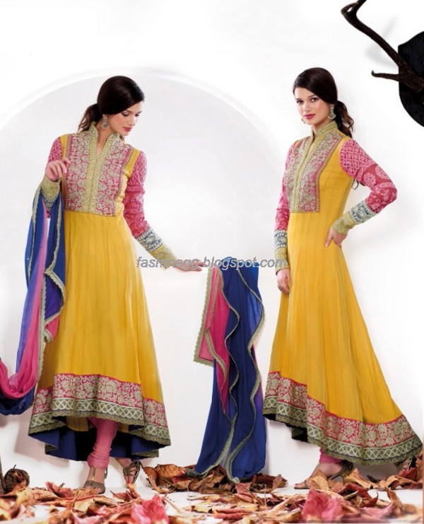 Anarkali-Churidar-festival-Frocks-Fancy-Dress-Designs-New-Fashionable-Clothes-