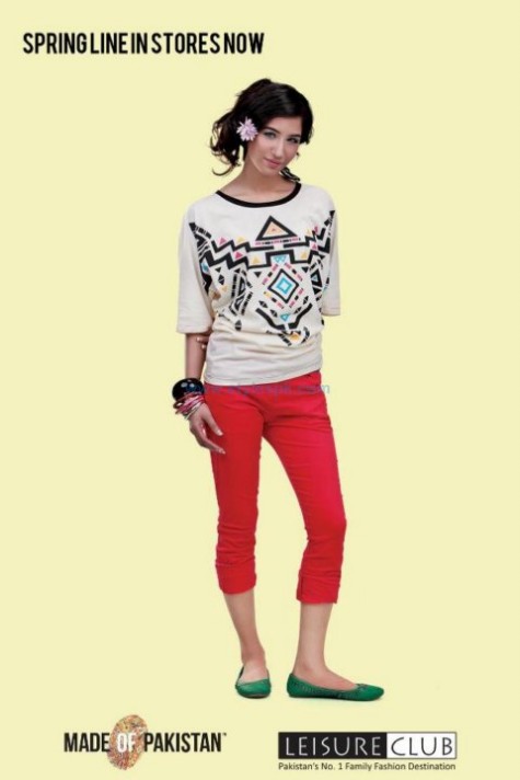 Leisure-Club-Spring-Summer-T-Shirts-and-Tights-Jeans-Collection-2013-For-Boys-Girls-1