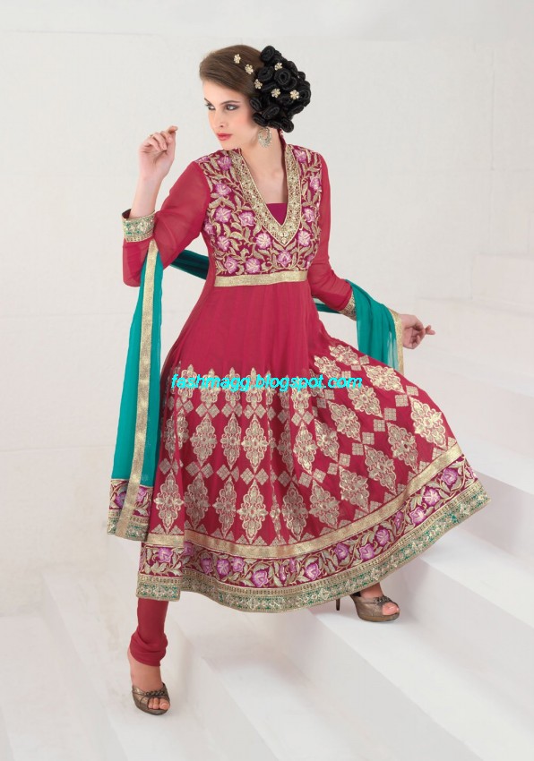 Anarkali-Fancy-Bridal-Wear-Frocks-Anarkali- Embroidered-Wedding-Frock-New-Fashionable-Dress-4