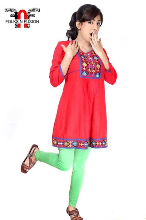 Folks N Fusion Tops-Kurti and Tights Fashion for Girls-Womens9