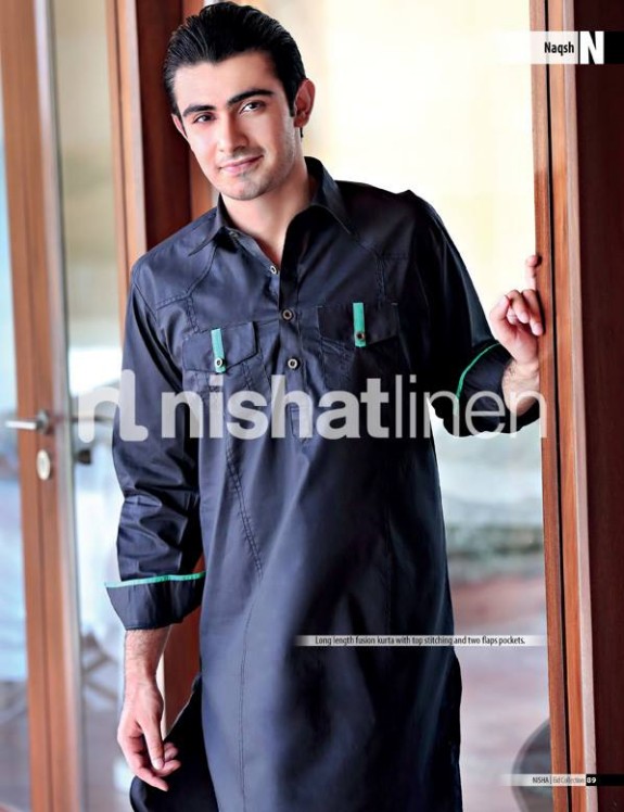 Naqsh-by-Nishat-Linen-Mens-Male-Wear-Kurta-Pajama-Shalwar-Kameez-Eid-Collection-2013-