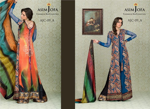 Asim-Jofa-Charmeuse-Beautiful-Silk-Eid-Fashionable-Dress-2013-For-Women-Girls-1
