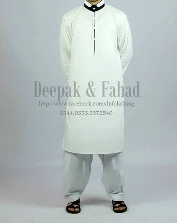 Mens-Boy-New-Summer-Eid-Dress-Kurta-Kamiz-Salwar-Pajama-2013-by-Deepak-Fahad-11
