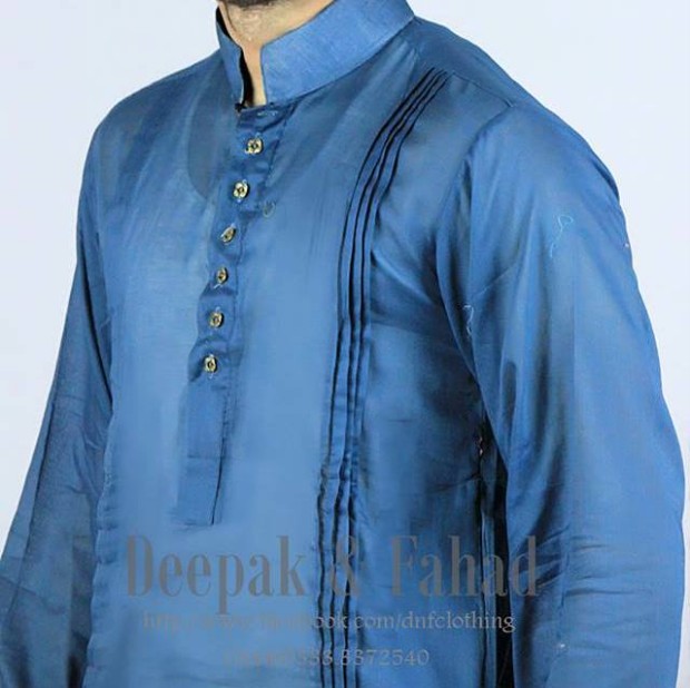 Mens-Boy-New-Summer-Eid-Dress-Kurta-Kamiz-Salwar-Pajama-2013-by-Deepak-Fahad-3
