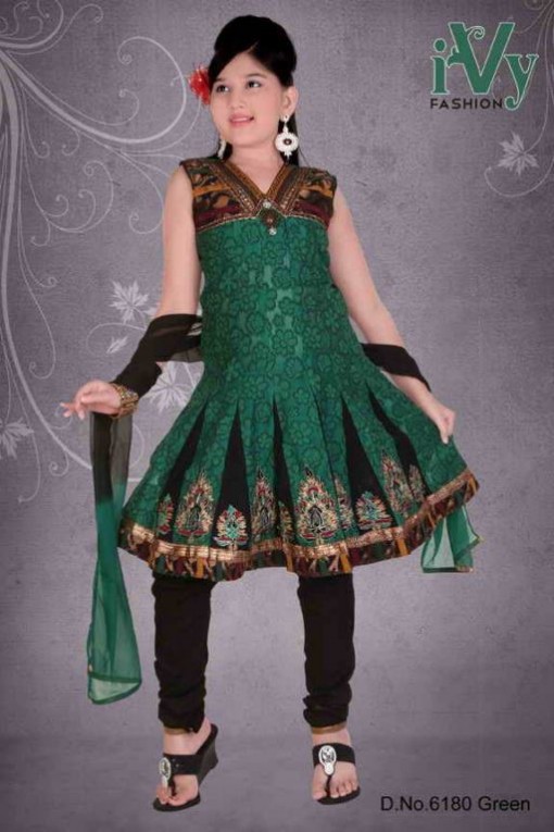 Trade-india-Summer-Anarkali-Beautiful-Cute-Eid-Dresses-2013-For-Kids-Childrens-10
