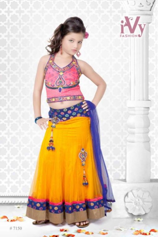 Trade-india-Summer-Anarkali-Beautiful-Cute-Eid-Dresses-2013-For-Kids-Childrens-13