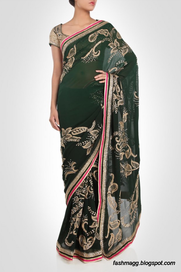 Beautiful-Elegent-New-Indian-Silk-Embroidered-Saree-Design-2013-for-Girls-13