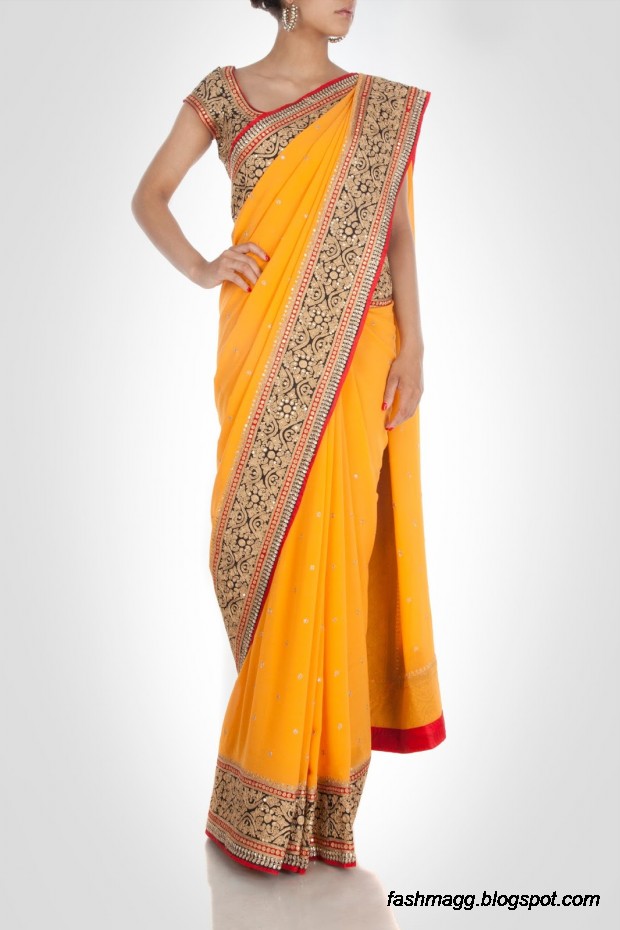 Beautiful-Elegent-New-Indian-Silk-Embroidered-Saree-Design-2013-for-Girls-4