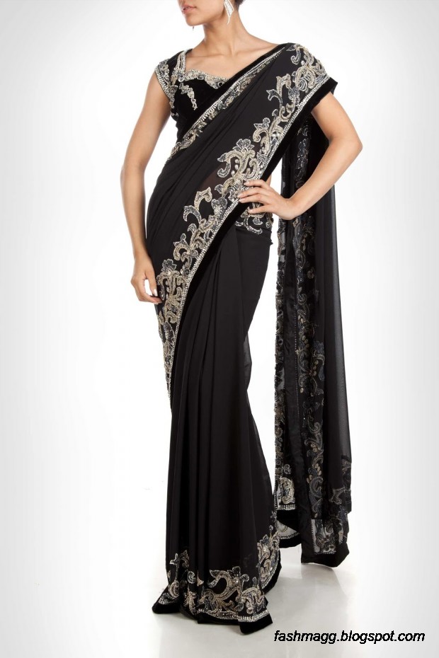 Beautiful-Elegent-New-Indian-Silk-Embroidered-Saree-Design-2013-for-Girls-