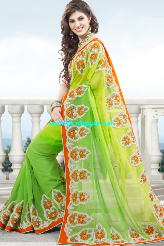 Indian-Brides-Bridal-Wedding-Fancy-Embroidered-Saree-Design-New-Fashion-Hot-Sari-Dress-19