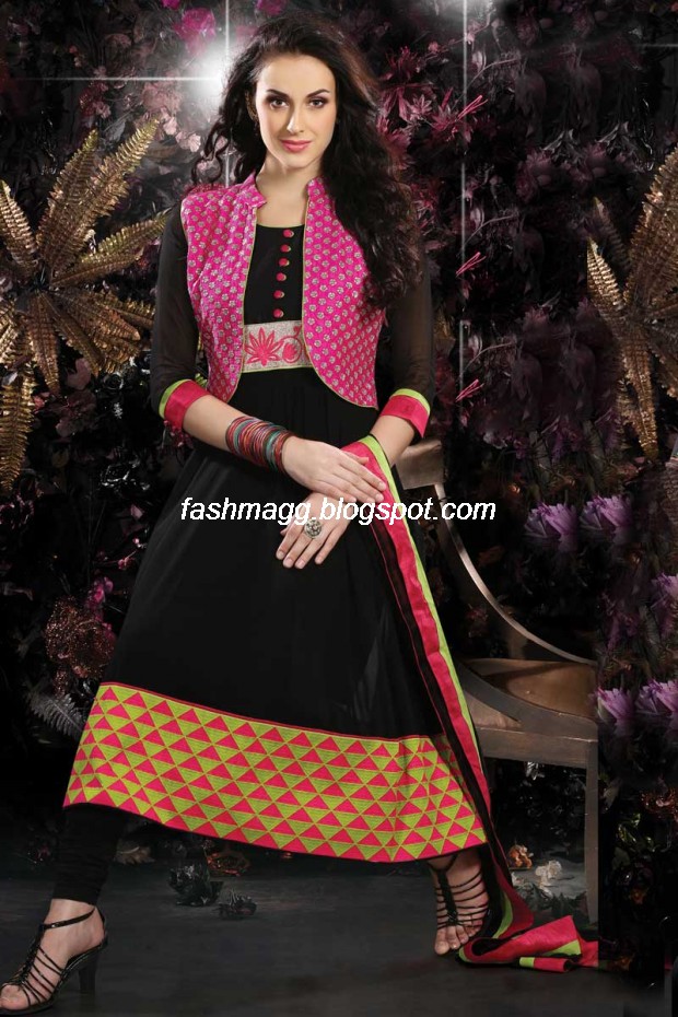 Indian Anarkali Traditional Frock Design-Anarkali Fancy Silk Embroidered New Fashion Dress6
