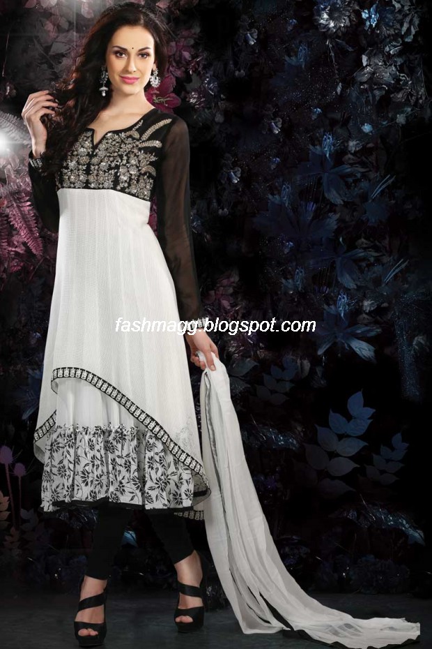 Indian Anarkali Traditional Frock Design-Anarkali Fancy Silk Embroidered New Fashion Dress9