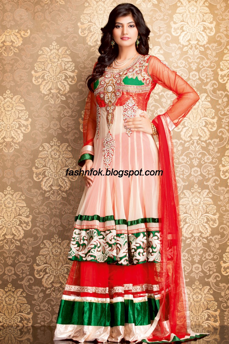 Bridal-Wedding-Wear-Sari-Lehenga-Choli-Latest-Brides-Outfit-for-Girls-Women-2013-4