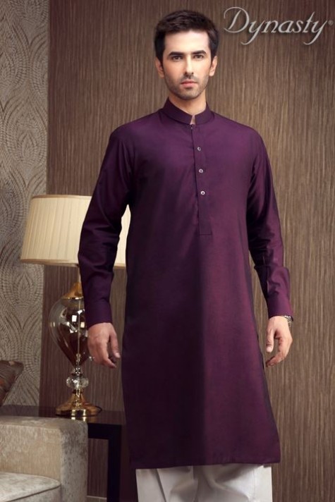 Mens-Wear-Cotton-Embroidered-Kurta-Pajama-By-Dynasty-Fabrics-New-Fall-Collection-2013-14-11