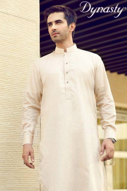 Mens-Wear-Cotton-Embroidered-Kurta-Pajama-By-Dynasty-Fabrics-New-Fall-Collection-2013-14-12