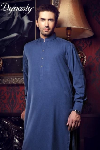 Mens-Wear-Cotton-Embroidered-Kurta-Pajama-By-Dynasty-Fabrics-New-Fall-Collection-2013-14-17