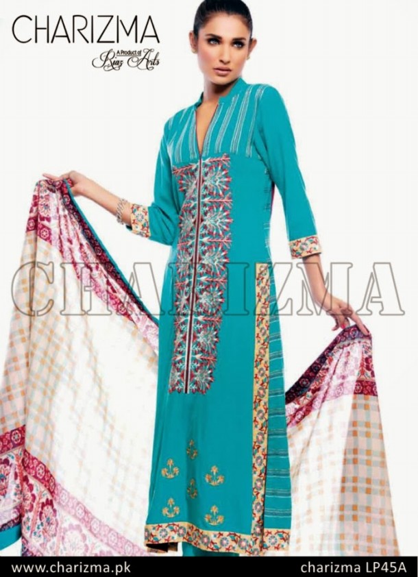 Beautiful-Girls-Wear-Stich-Embroidered-Clothes-New-Fashion-by-Charizma-Winter-Dress-2013-14-11