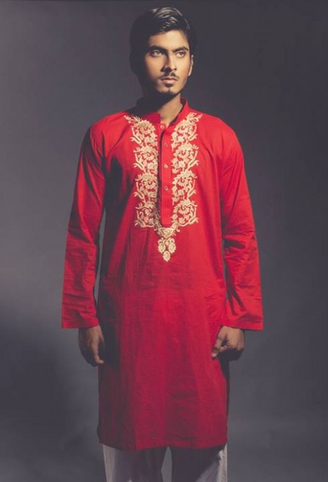 New-Look-Mens-Gents-Wear-Embriodered-Kurtas-Salwar-2013-14-By-Deepak-n-Fahad-1