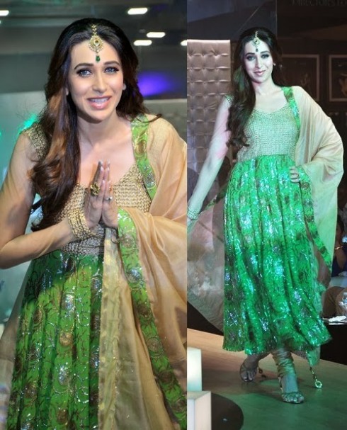 Bollywood-Fashion-Designer-Wear-Outfit-Karishma-Kapoor-New-Amazing-Look-1