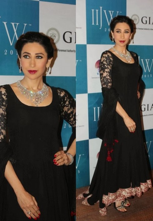 Bollywood-Fashion-Designer-Wear-Outfit-Karishma-Kapoor-New-Amazing-Look-4