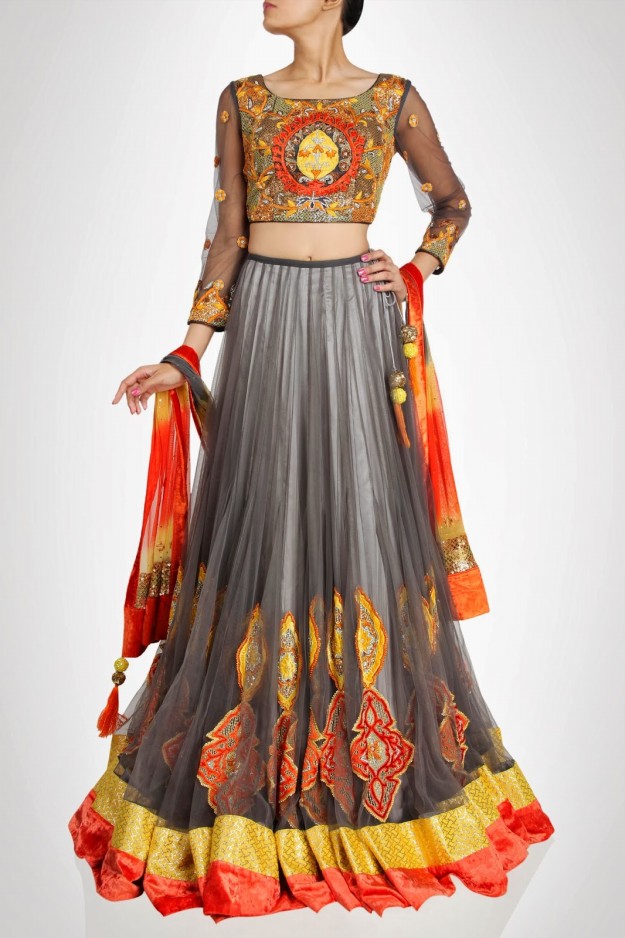 Designer-Charu-Parashar-Bridal-Frock-Lehanga-Choli-Sharara-Gharara-for-Brides-Wedding-Wear-5