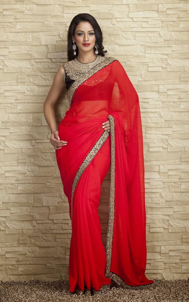 Indian-Designers-Beautiful-Bridal-Wedding-Saree-dress-Design-New-Fashionable-Sari-for-Girls-Women-2