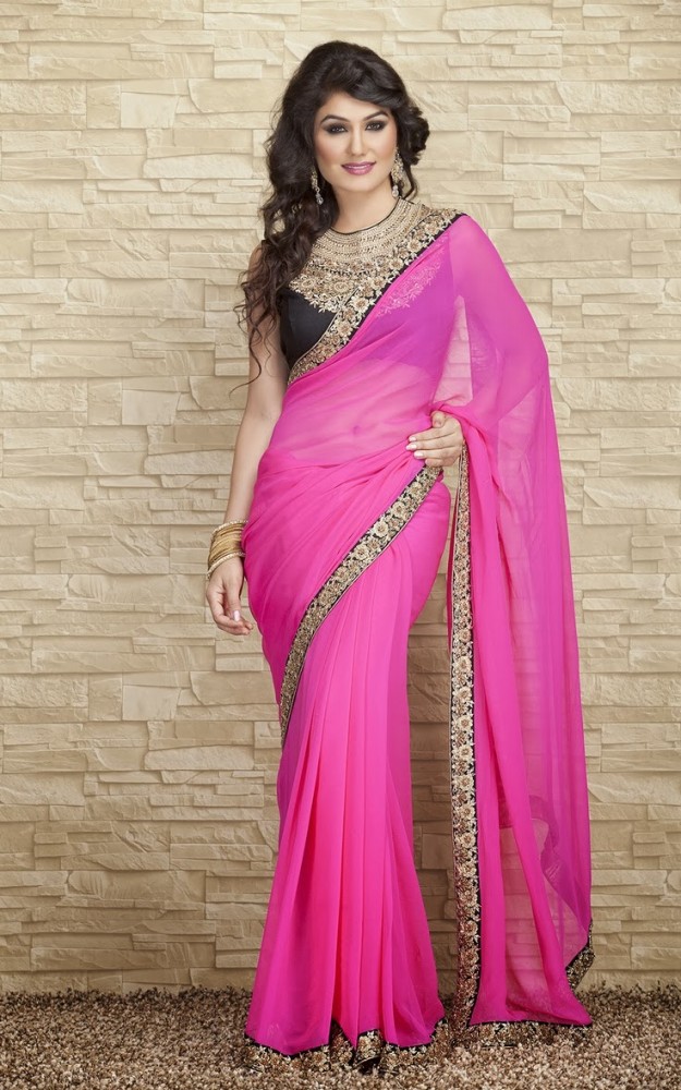 Indian-Designers-Beautiful-Bridal-Wedding-Saree-dress-Design-New-Fashionable-Sari-for-Girls-Women-5