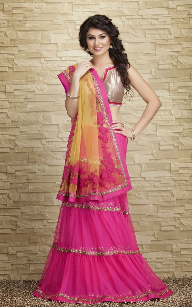 Indian-Designers-Beautiful-Bridal-Wedding-Saree-dress-Design-New-Fashionable-Sari-for-Girls-Women-