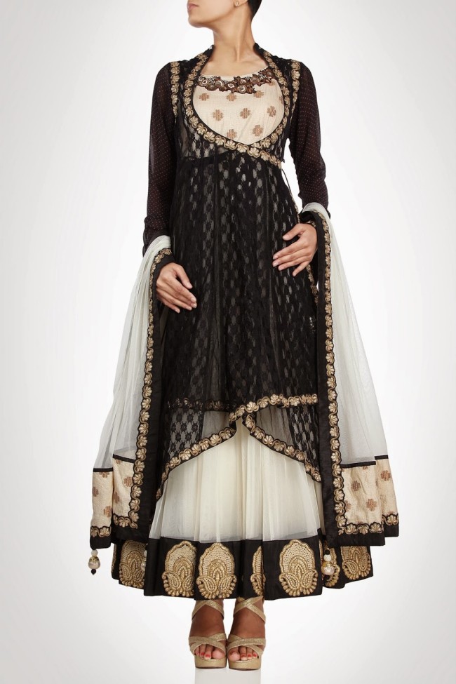 Anarkali-Gorgeous-Bridal- Wedding-Ankle-Length-Dress-by-Designer-Kiran-&-Shruti-Aksh-14