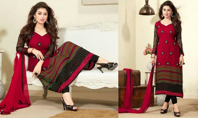 Beautiful-Girls-Wear-Indian-Salwar-Kameez-New-Fashion-Outfits-Dress-by-Straight-Cut-Trendy-Clothes-4