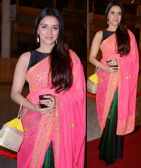 Bollywood-Indian Movies Actresses Celebrities Stars Wear Beautiful Designers Saree-Sari-4