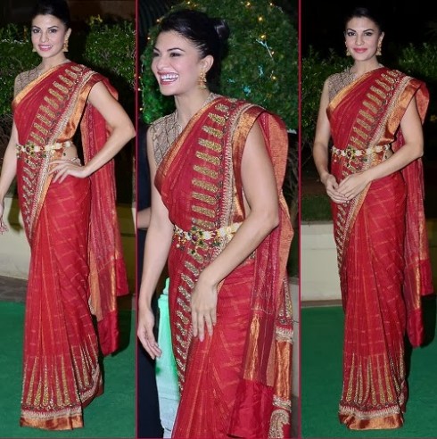 Bollywood-Indian Movies Actresses Celebrities Stars Wear Beautiful Designers Saree-Sari-8