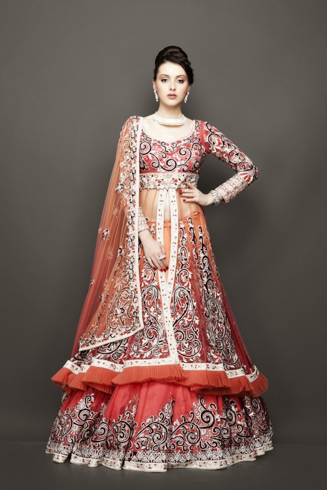 Designer Wedding Lenghas for Indian Girls 8