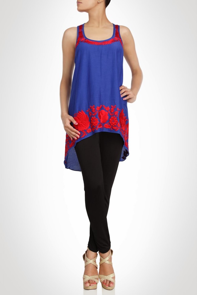 Kurti-Tops-Tights-Girls-Wear-New-Fashion-Outfits-by-Designer-Pankaj-and-Nidhi-1