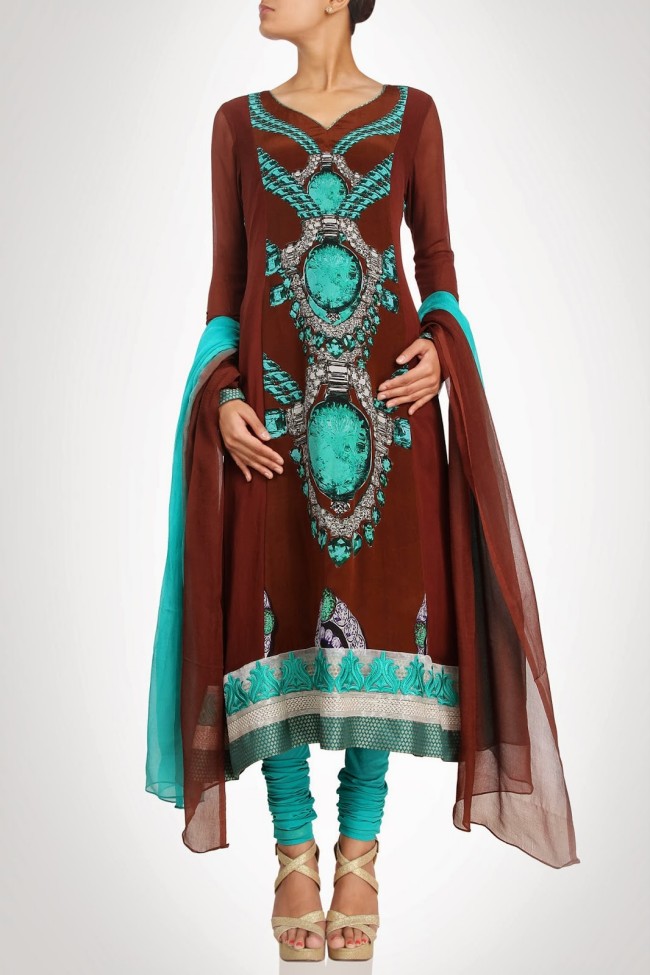 Beautiful-Anarkali-Churidar-Salwar-Kamiz-for-Girls-Women-by-Designer-Rubina-K-3