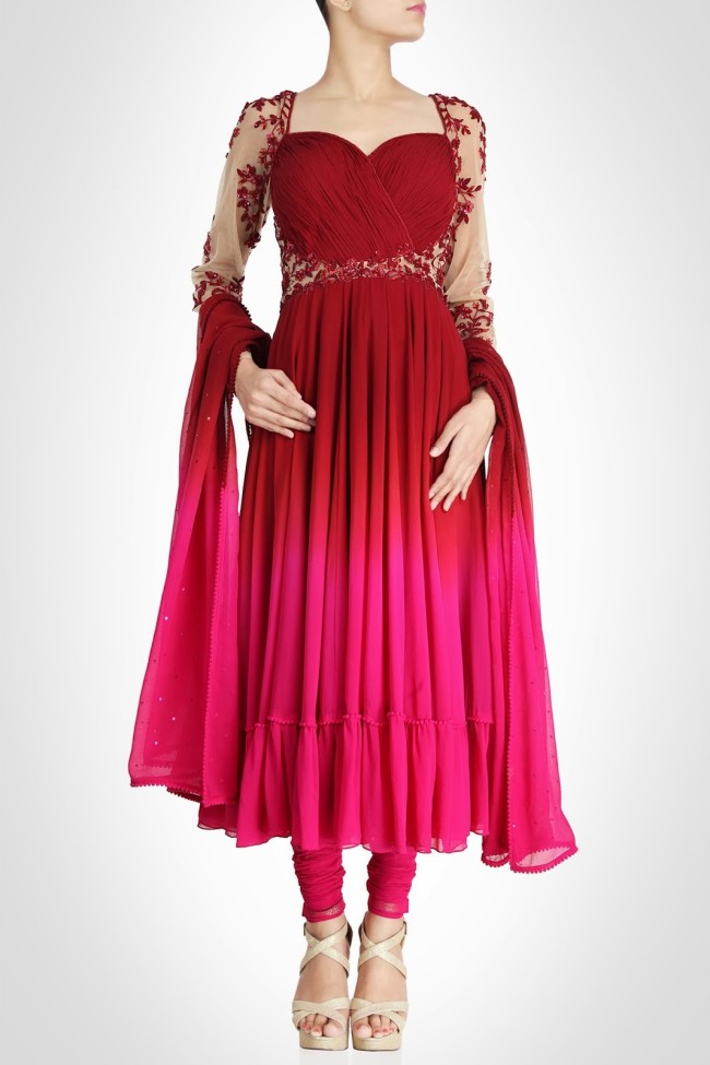 Beautiful-Bridal-Wedding-Lehanga-Choli-Saree-Anarkali-Churidar-New-Fashion-Dress-by-Designer-Surily-Goel-9