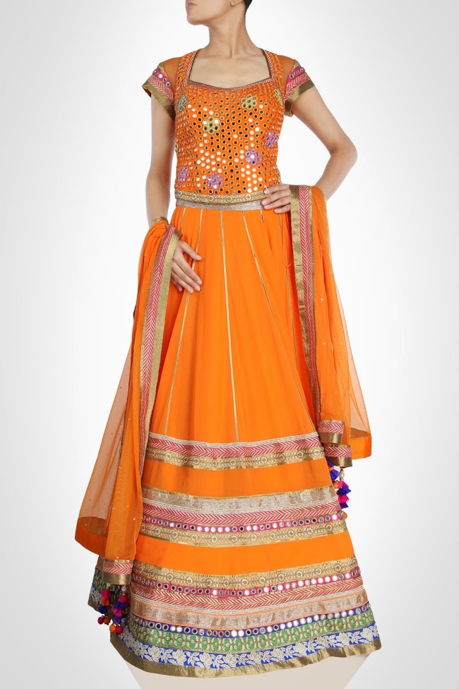 Beautiful-Bridal-Wedding-Lehanga-Choli-Saree-Anarkali-Churidar-New-Fashion-Dress-by-Designer-Surily-Goel-